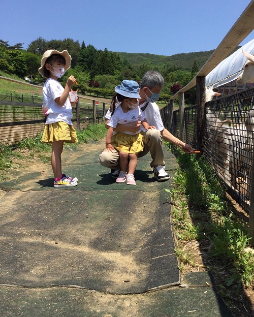 ふれあい体験のお客様